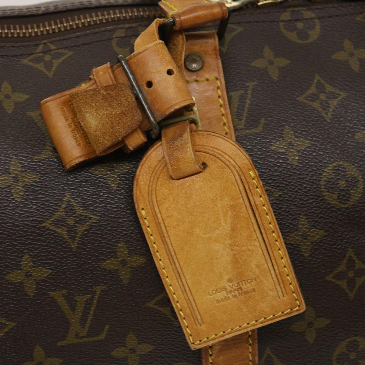 LOUIS VUITTON Monogram Keepall 45 Boston Bag M41428 LV tp281