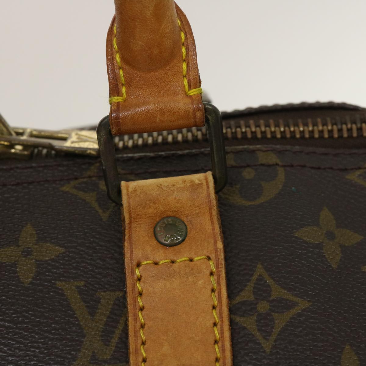 LOUIS VUITTON Monogram Keepall 45 Boston Bag M41428 LV tp281
