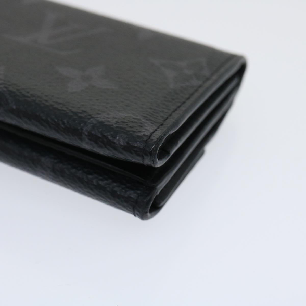 LOUIS VUITTON Monogram Eclipse Discovery compact wallet Wallet M67630 tp320