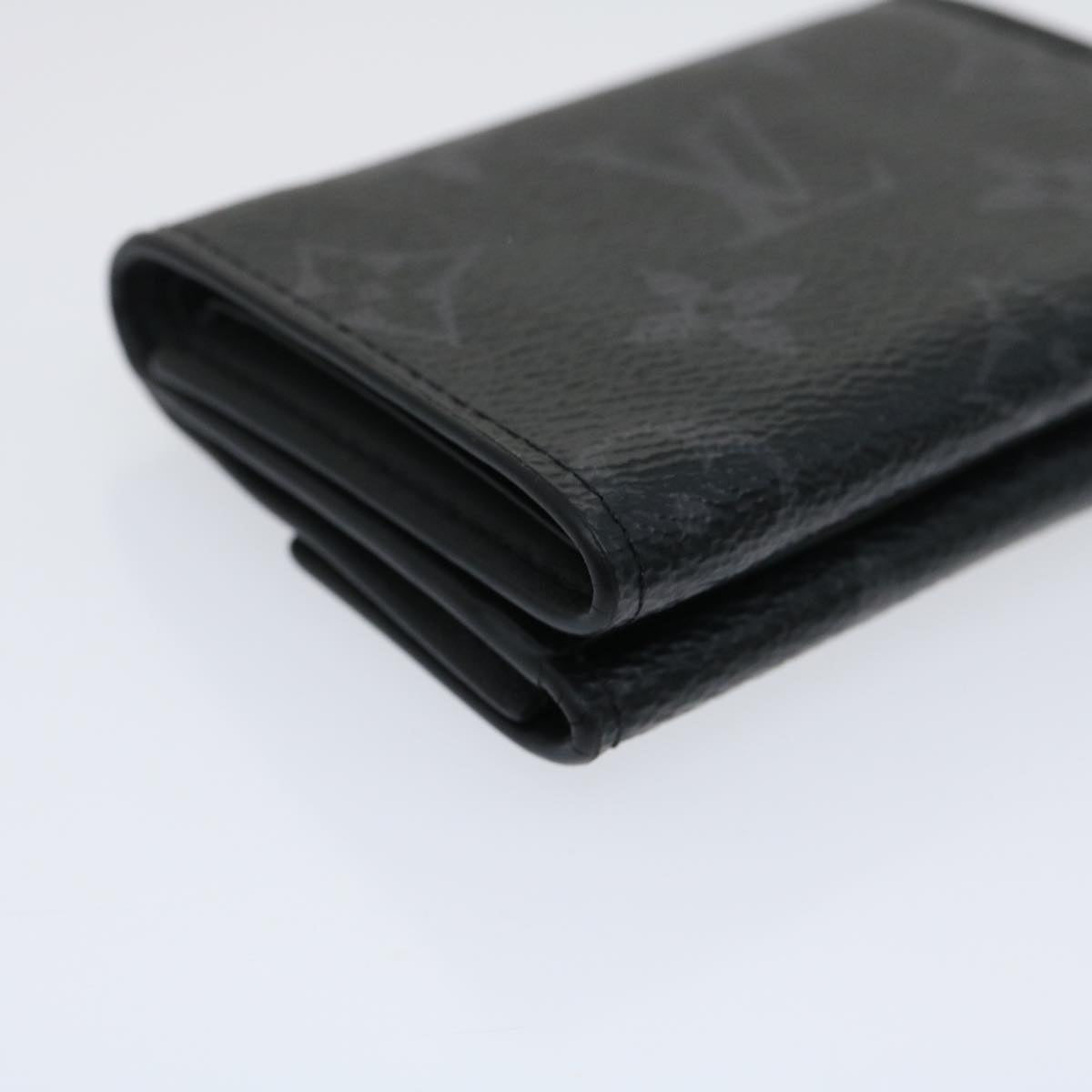 LOUIS VUITTON Monogram Eclipse Discovery compact wallet Wallet M67630 tp320