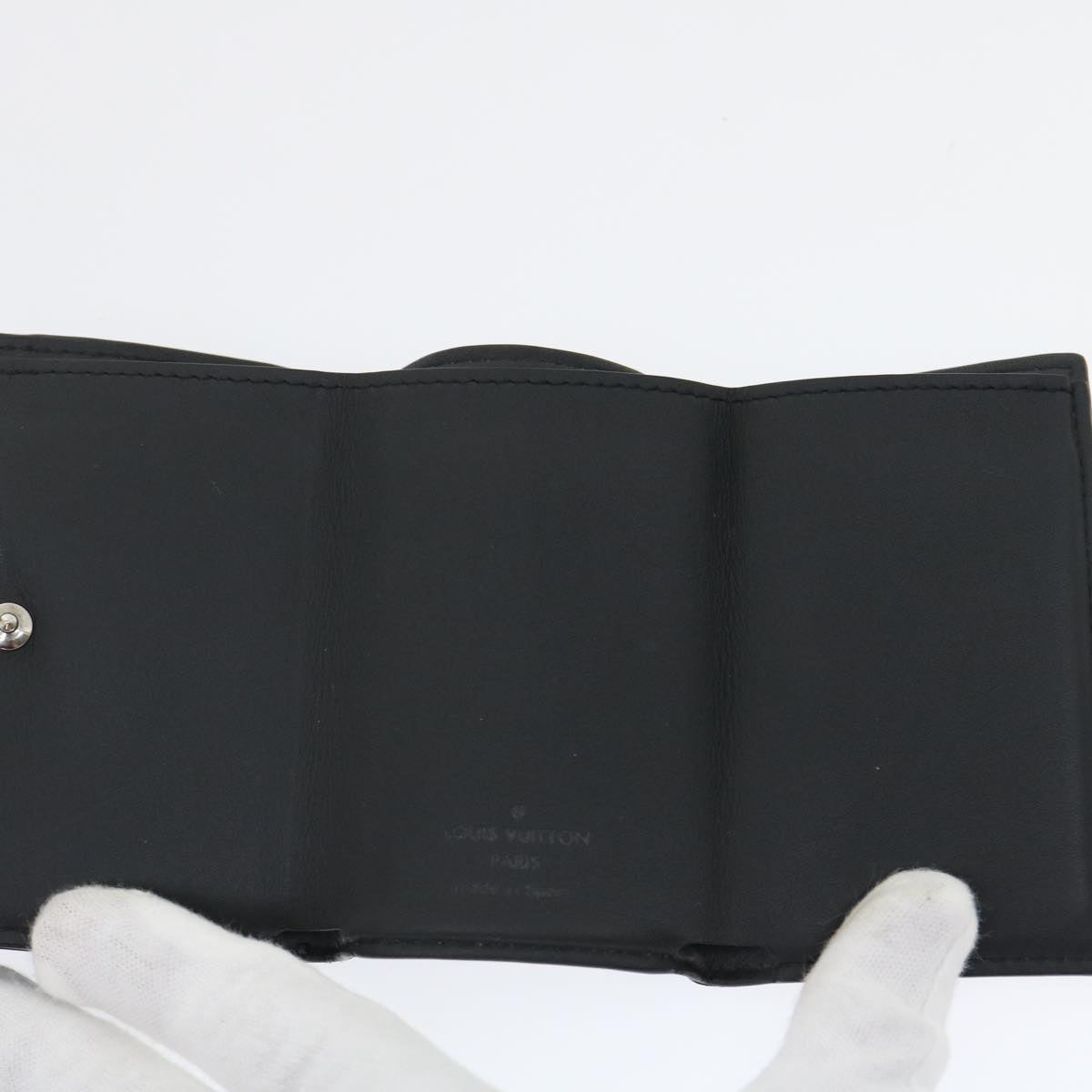 LOUIS VUITTON Monogram Eclipse Discovery compact wallet Wallet M67630 tp320