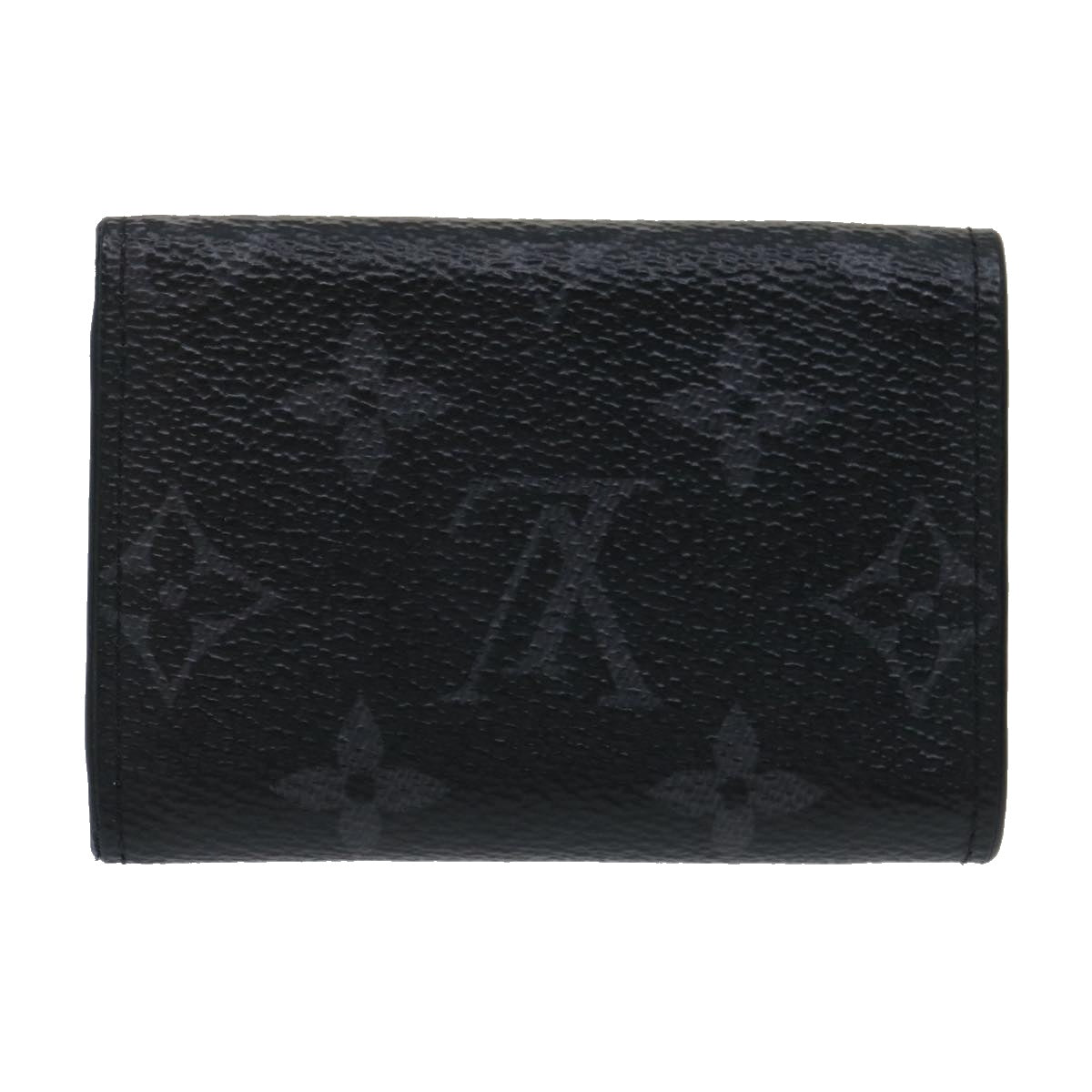LOUIS VUITTON Monogram Eclipse Discovery compact wallet Wallet M67630 tp320