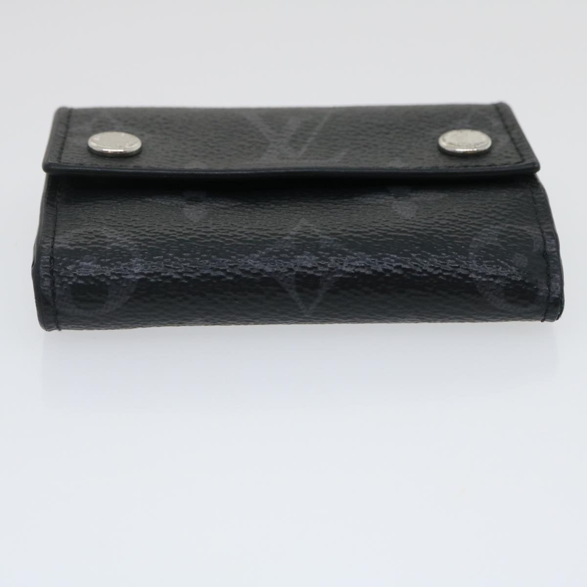 LOUIS VUITTON Monogram Eclipse Discovery compact wallet Wallet M67630 tp320