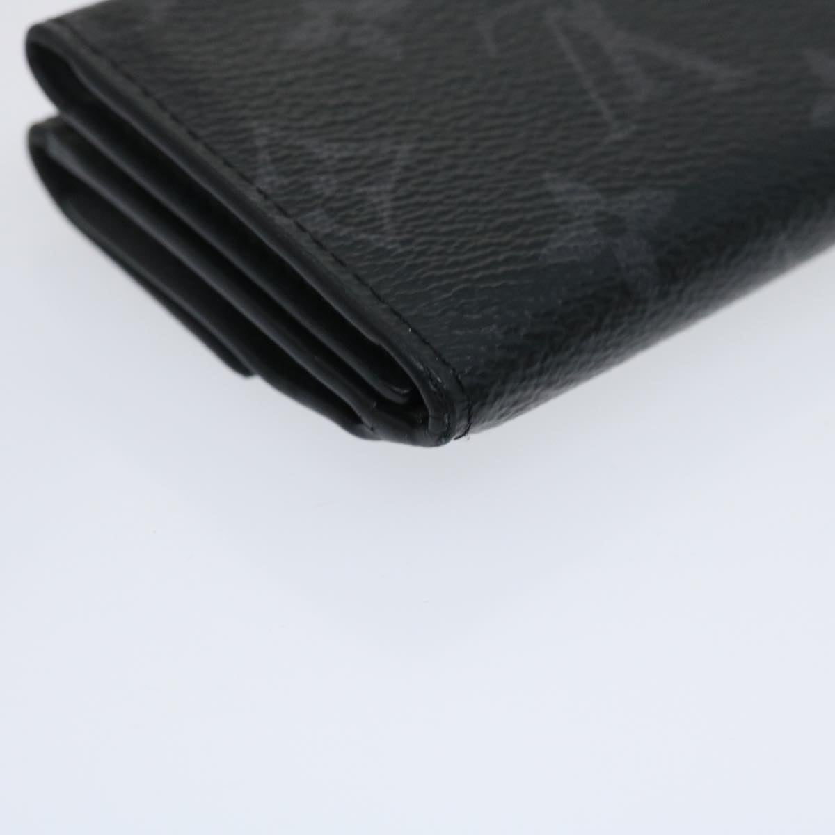 LOUIS VUITTON Monogram Eclipse Discovery compact wallet Wallet M67630 tp320