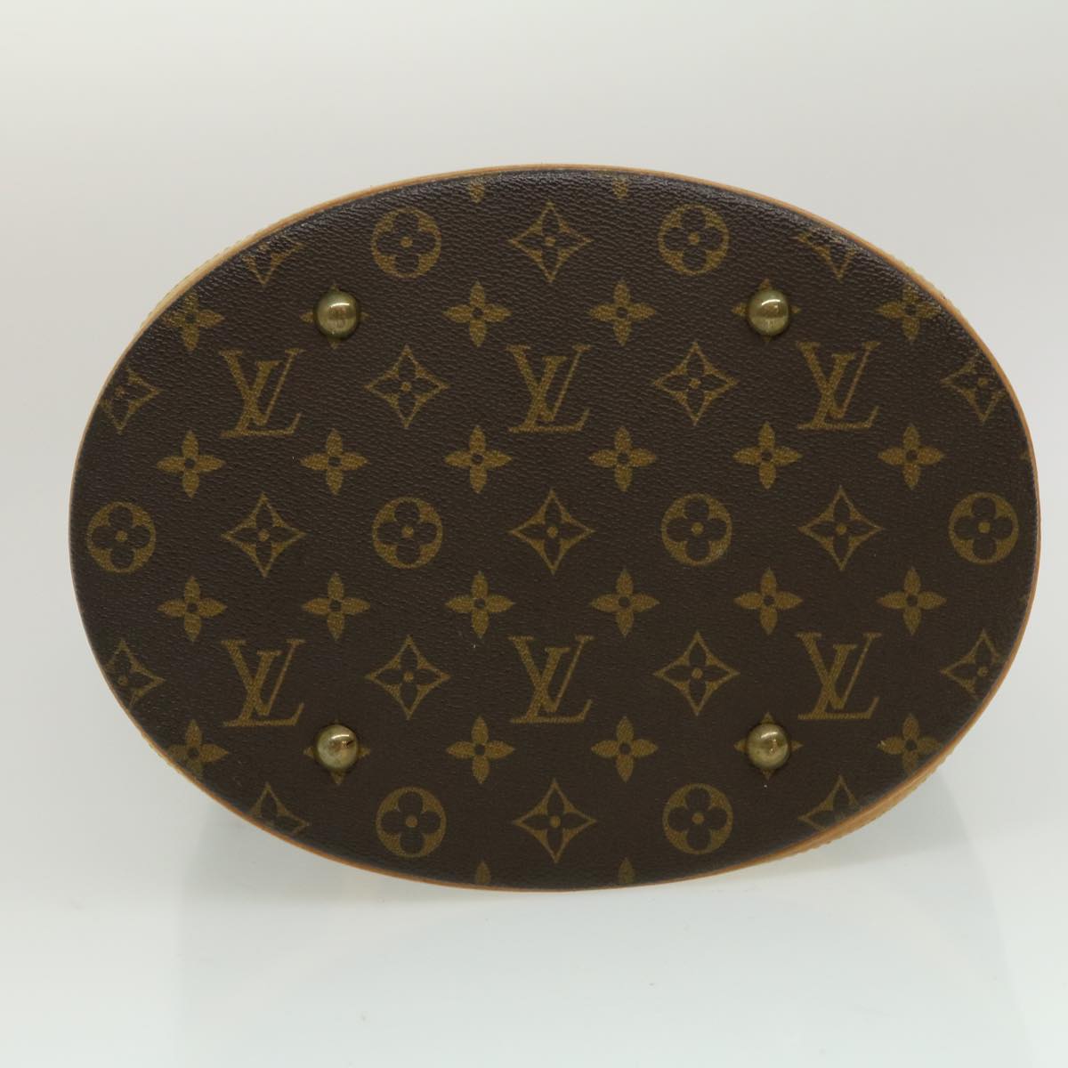 LOUIS VUITTON Monogram Bucket GM Shoulder Bag M42236 LV tp325