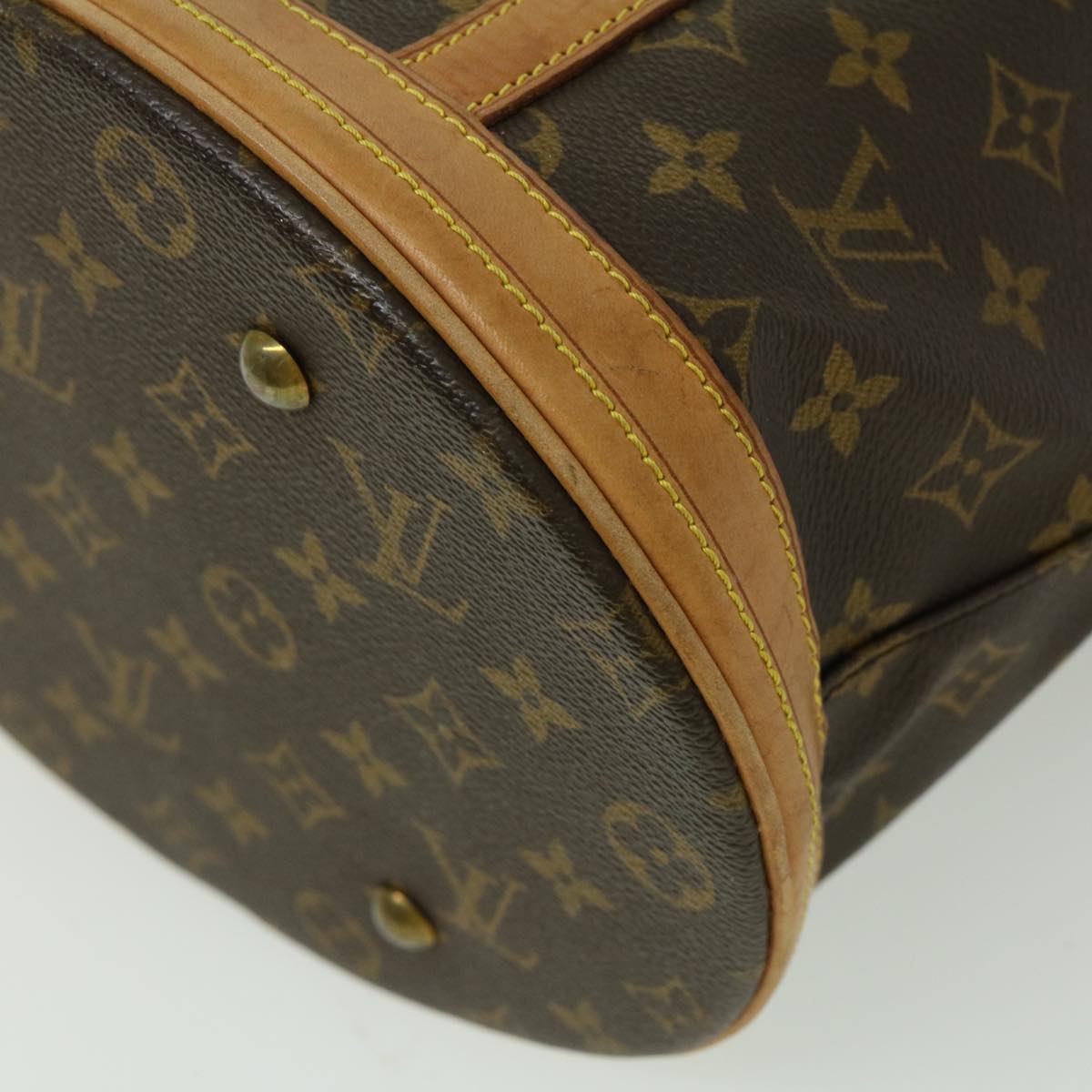 LOUIS VUITTON Monogram Bucket GM Shoulder Bag M42236 LV tp325