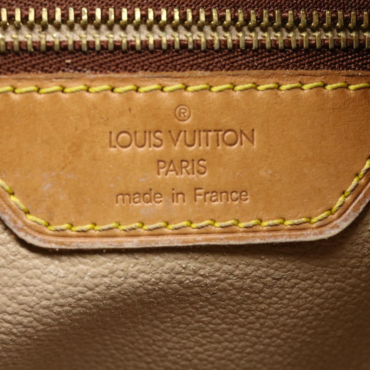 LOUIS VUITTON Monogram Bucket GM Shoulder Bag M42236 LV tp325