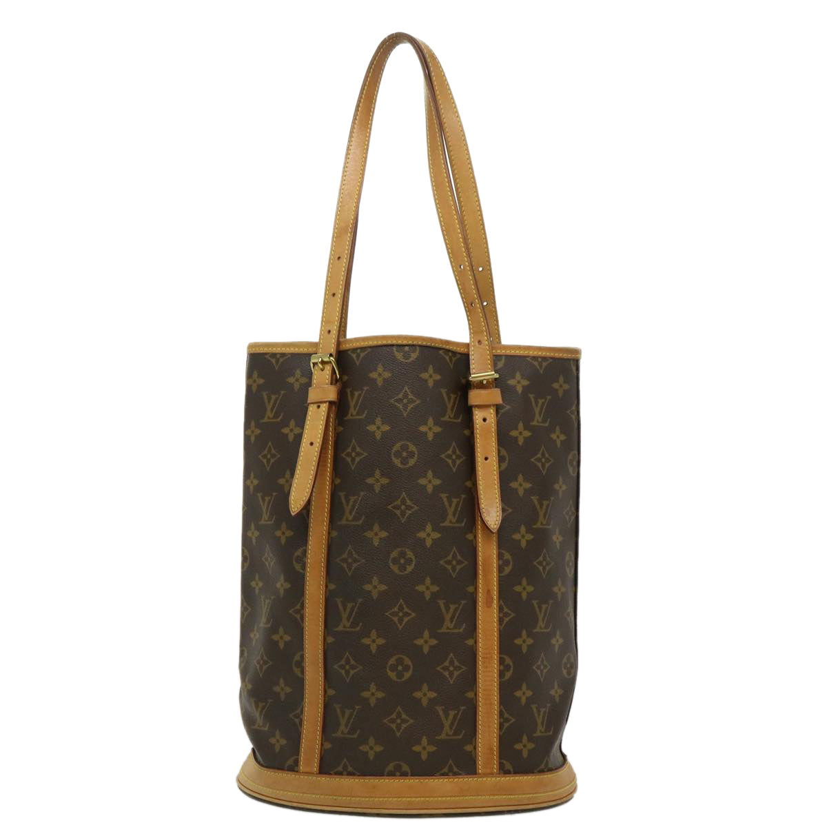 LOUIS VUITTON Monogram Bucket GM Shoulder Bag M42236 LV tp325