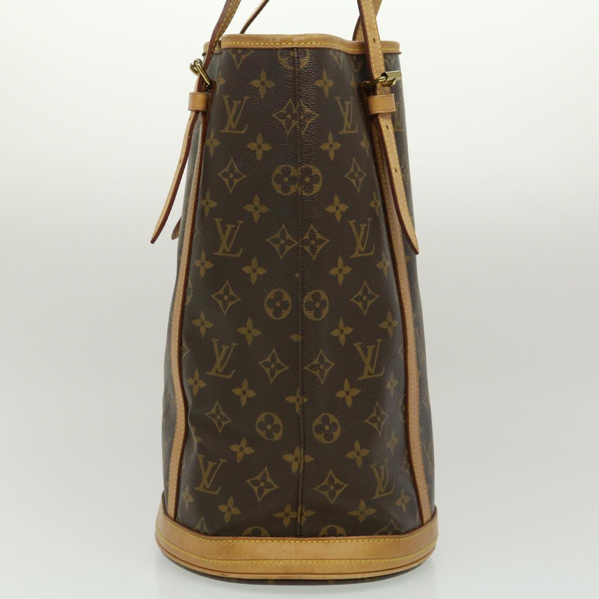 LOUIS VUITTON Monogram Bucket GM Shoulder Bag M42236 LV tp325