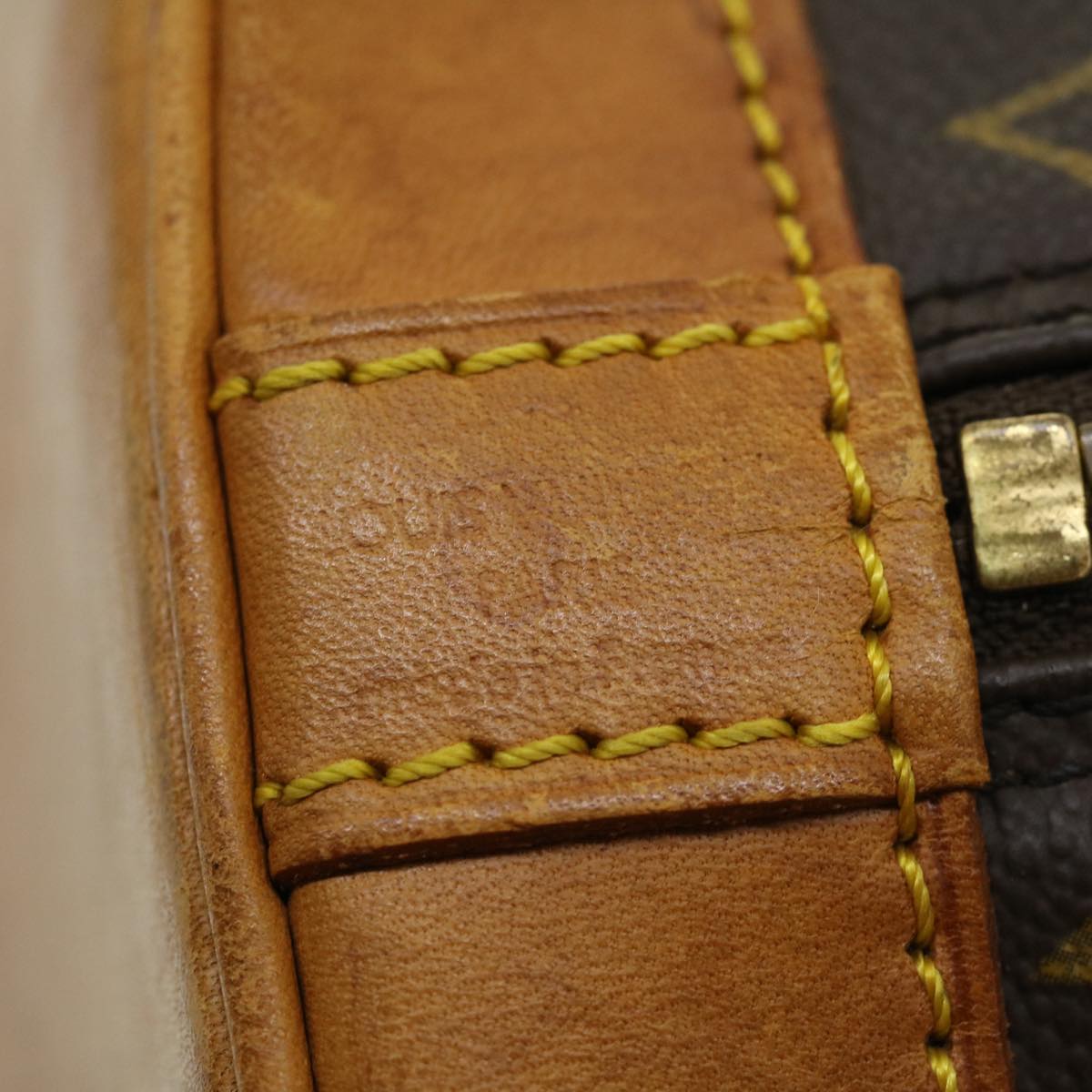 LOUIS VUITTON Monogram Alma Hand Bag M51130 LV tp327