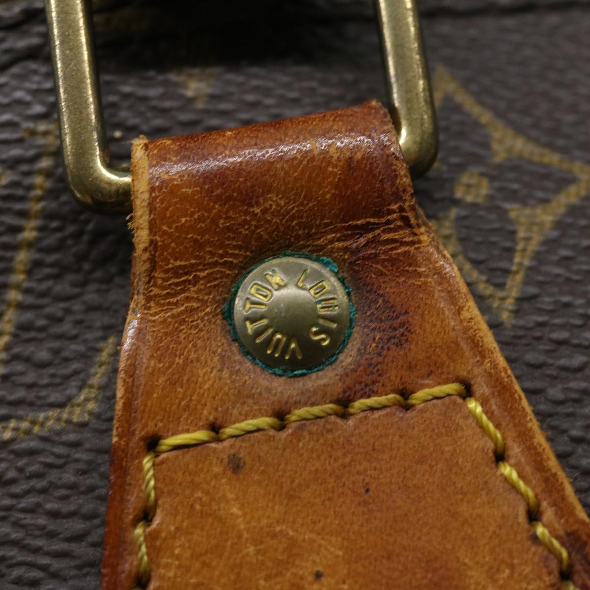 LOUIS VUITTON Monogram Alma Hand Bag M51130 LV tp327