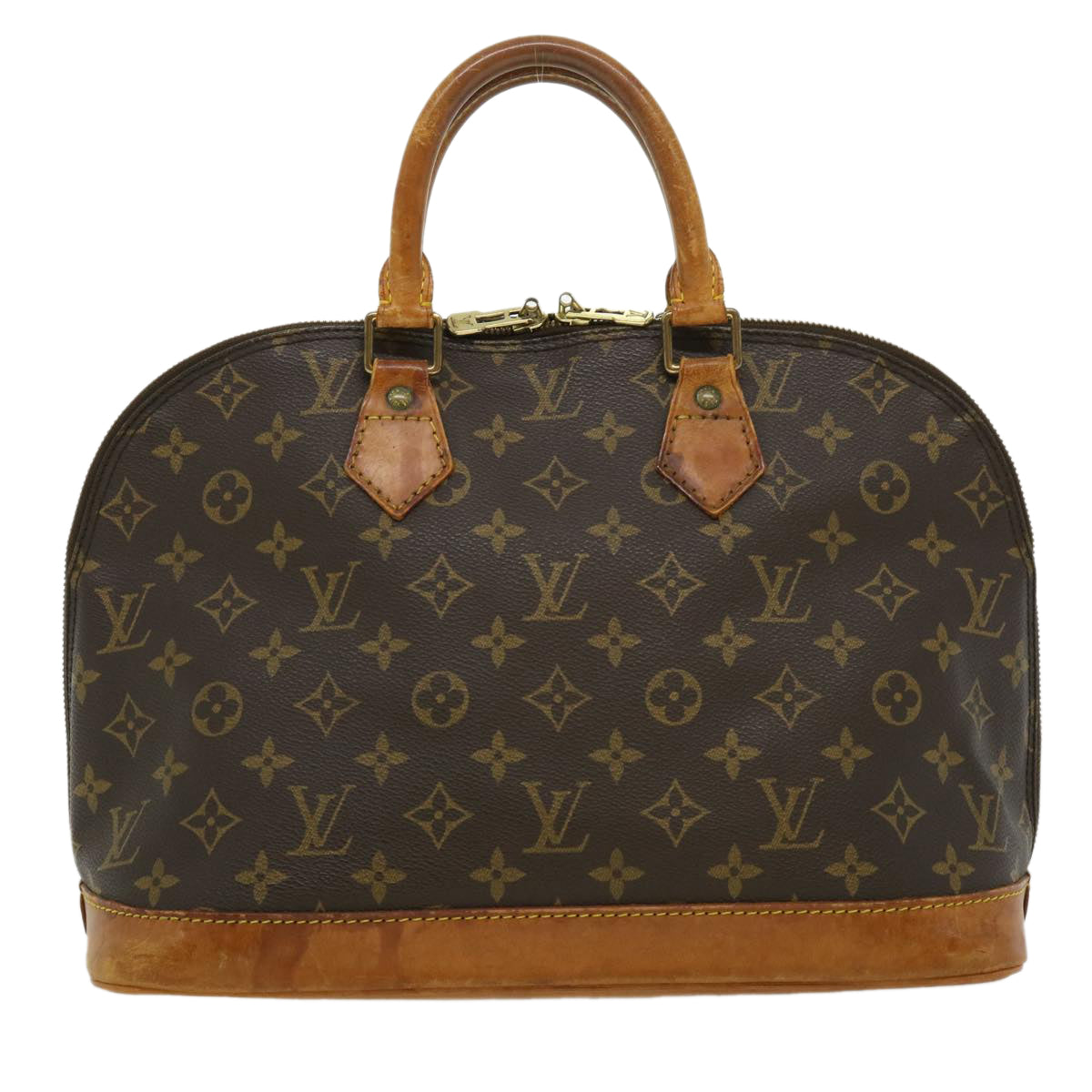 LOUIS VUITTON Monogram Alma Hand Bag M51130 LV tp327