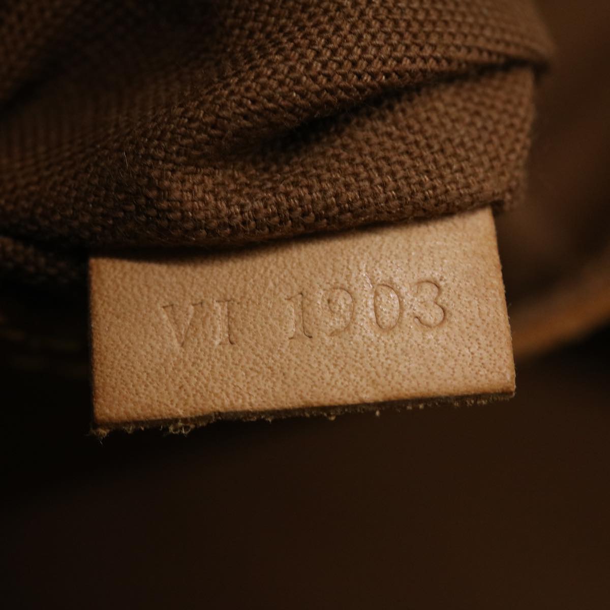 LOUIS VUITTON Monogram Alma Hand Bag M51130 LV tp327