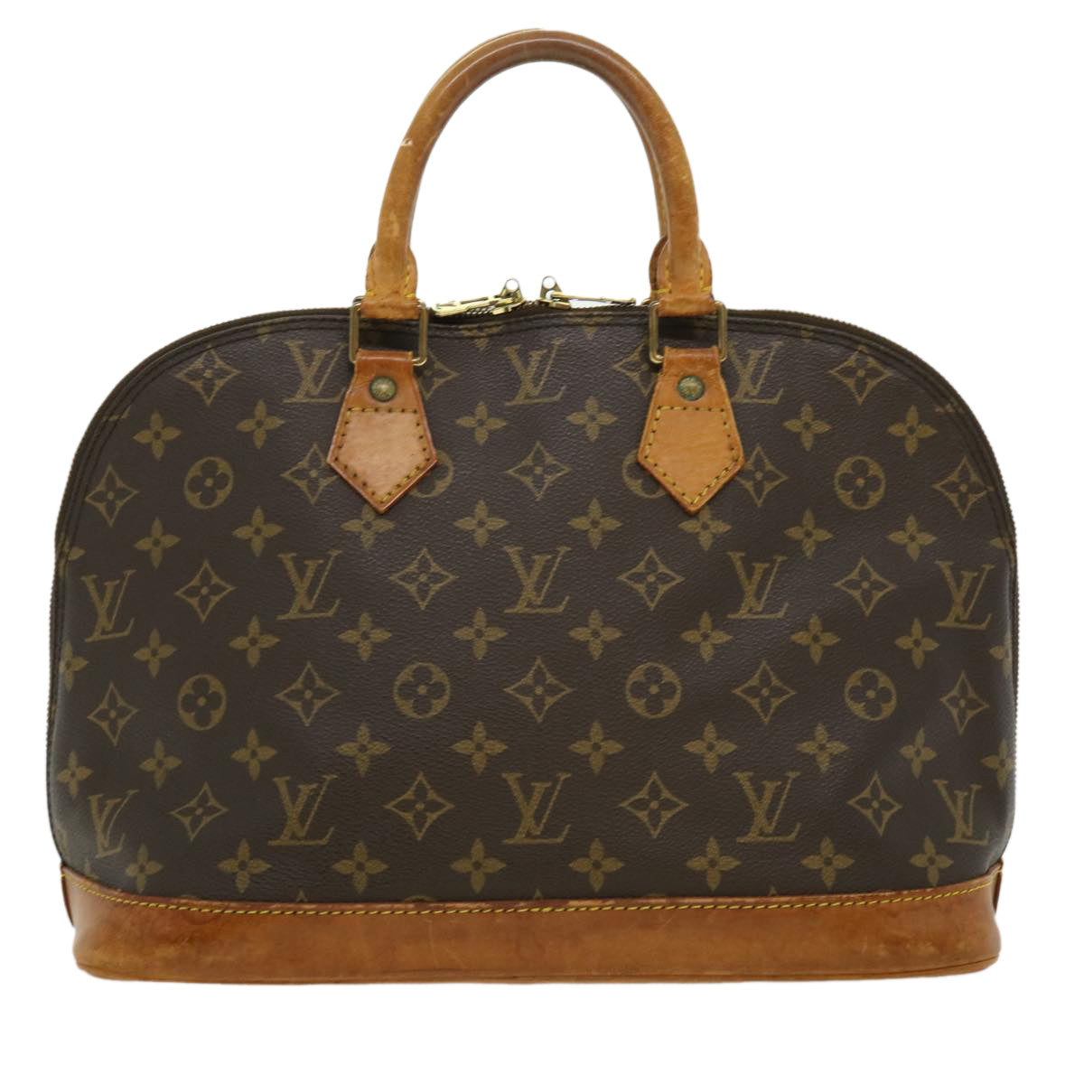 LOUIS VUITTON Monogram Alma Hand Bag M51130 LV tp327