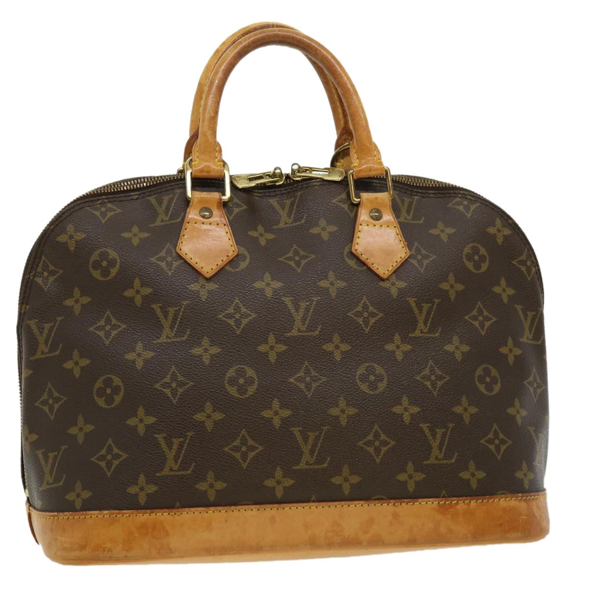 LOUIS VUITTON Monogram Alma Hand Bag M51130 LV tp329