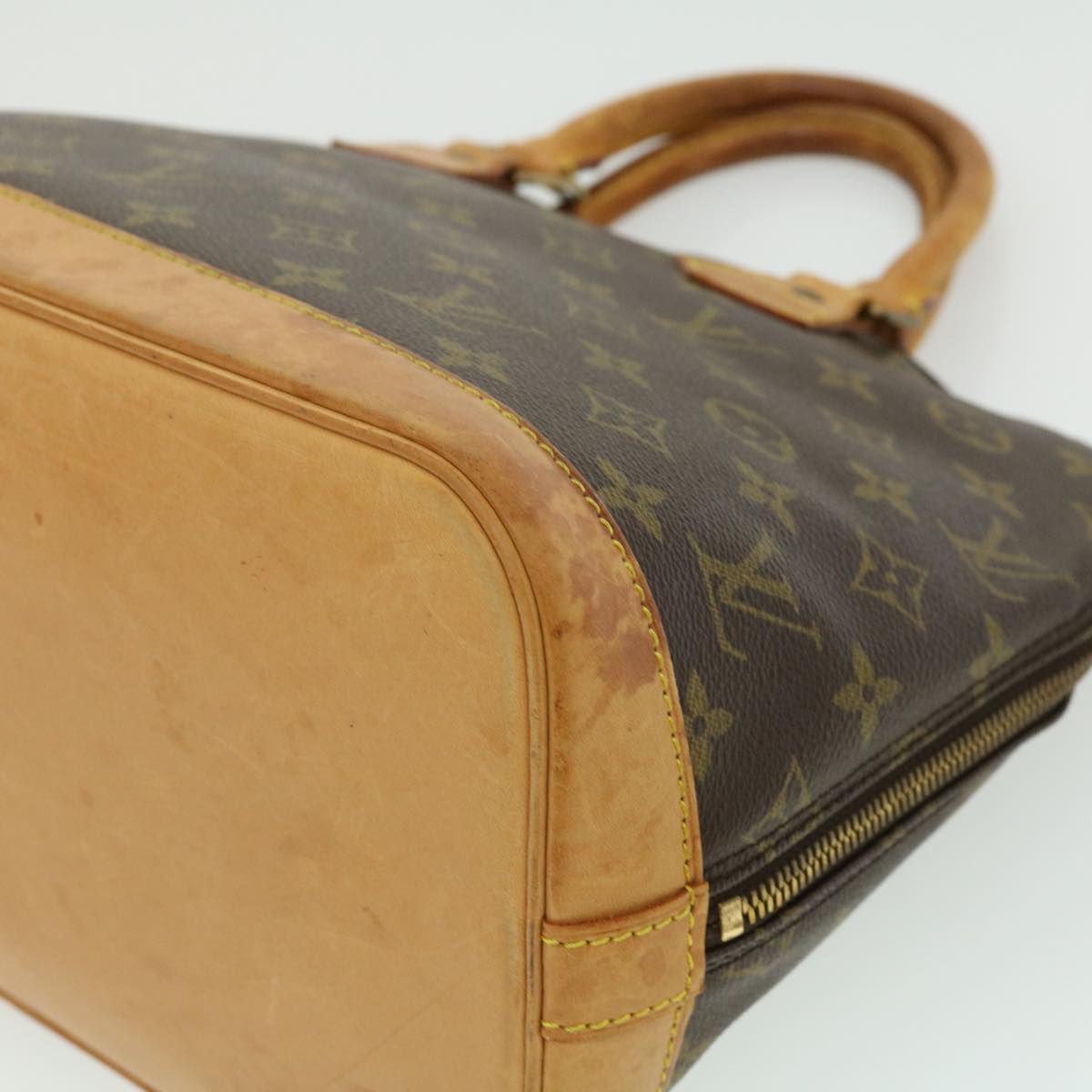 LOUIS VUITTON Monogram Alma Hand Bag M51130 LV tp329