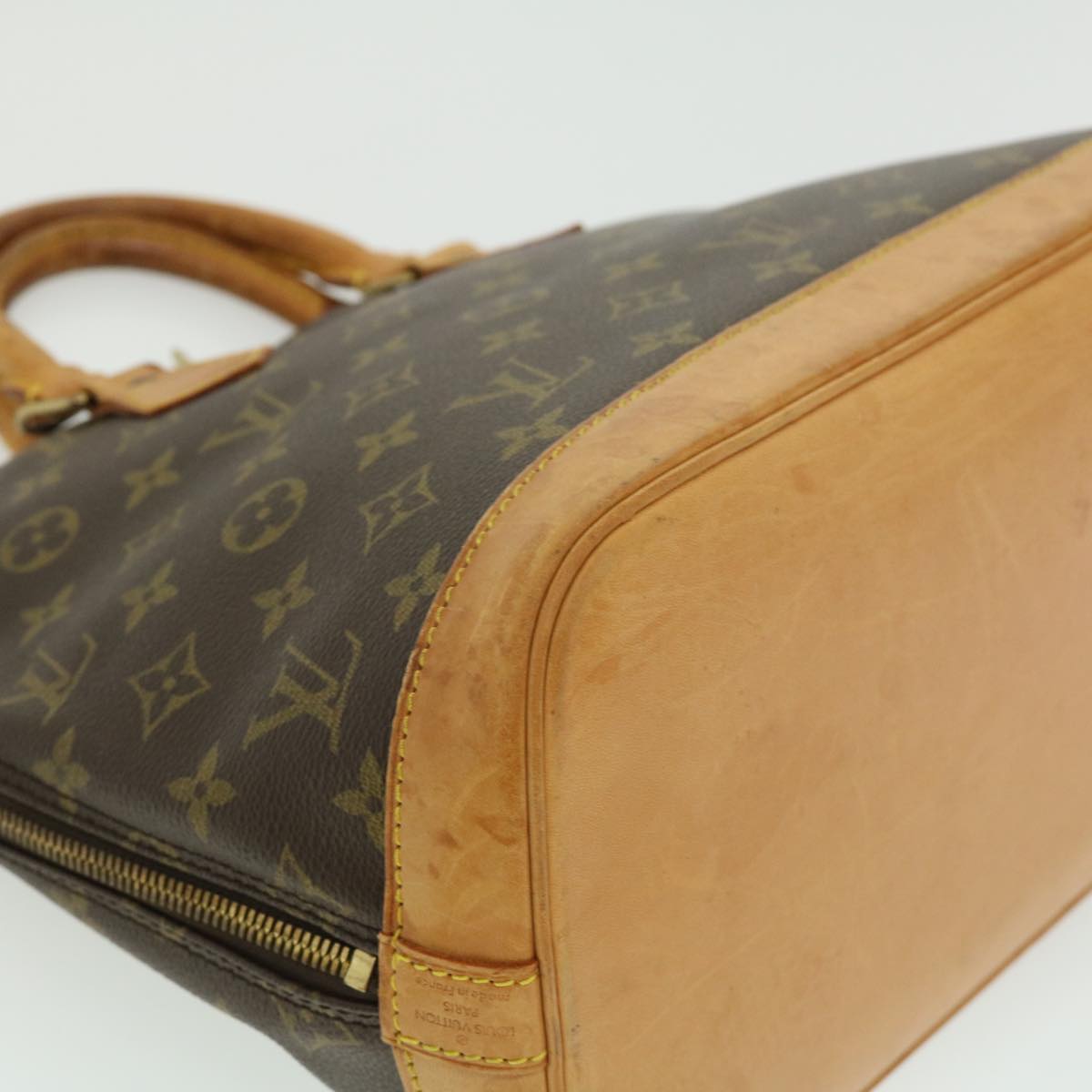 LOUIS VUITTON Monogram Alma Hand Bag M51130 LV tp329