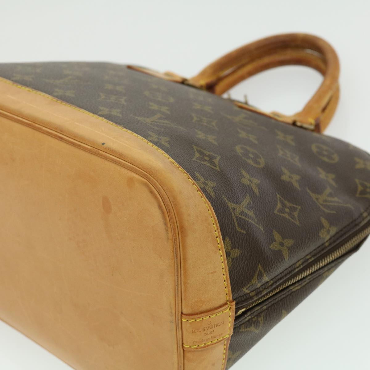 LOUIS VUITTON Monogram Alma Hand Bag M51130 LV tp329
