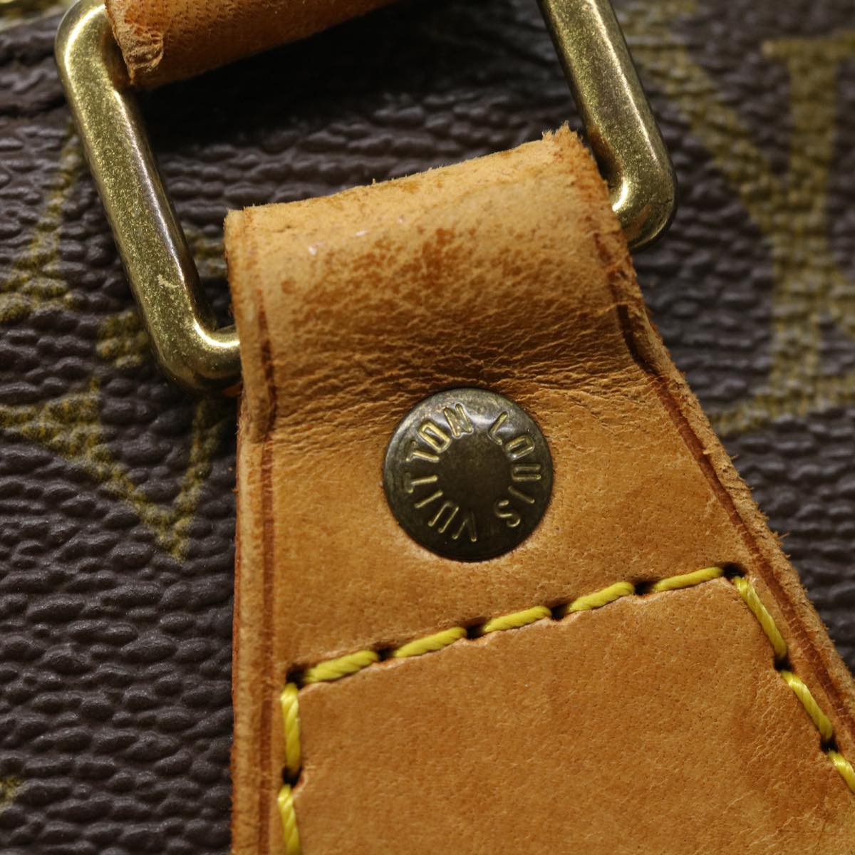LOUIS VUITTON Monogram Alma Hand Bag M51130 LV tp329