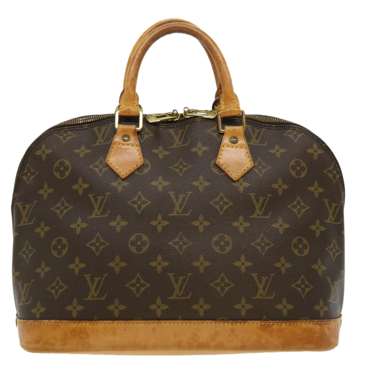 LOUIS VUITTON Monogram Alma Hand Bag M51130 LV tp329