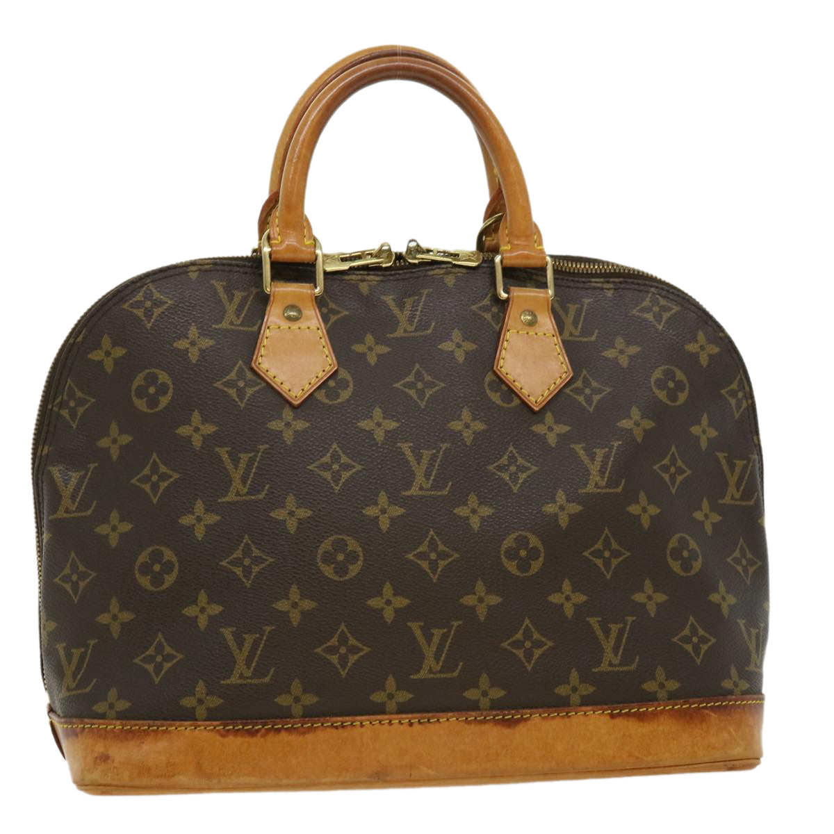 LOUIS VUITTON Monogram Alma Hand Bag M51130 LV tp332