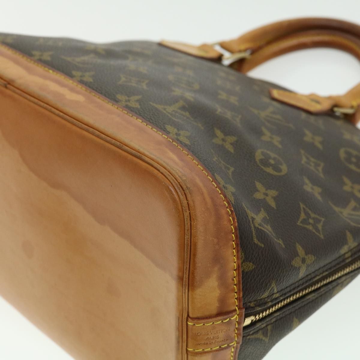 LOUIS VUITTON Monogram Alma Hand Bag M51130 LV tp332