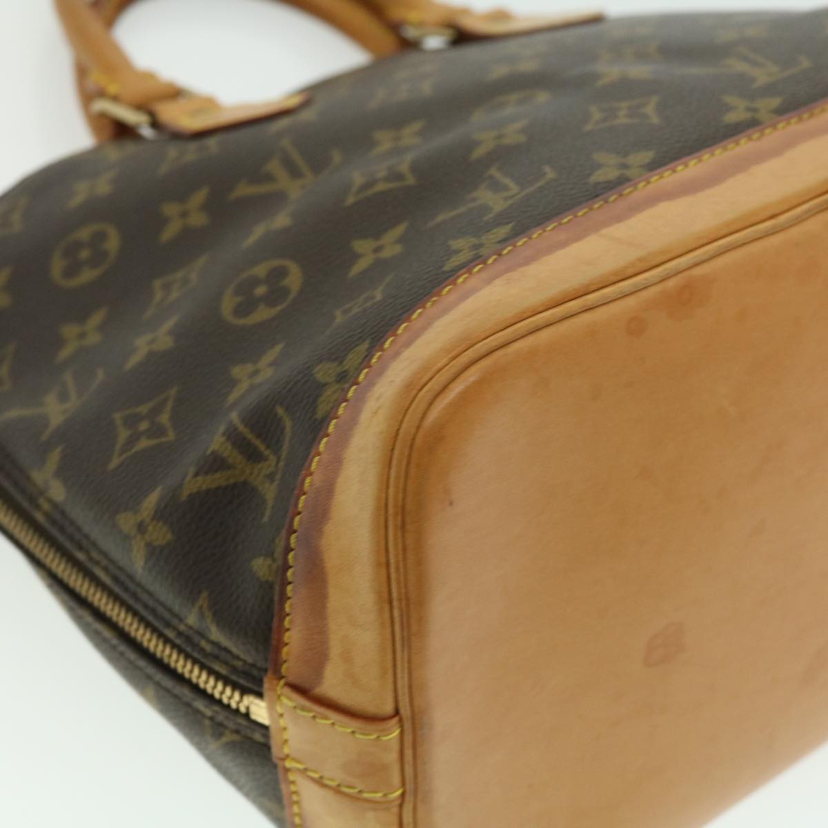 LOUIS VUITTON Monogram Alma Hand Bag M51130 LV tp332