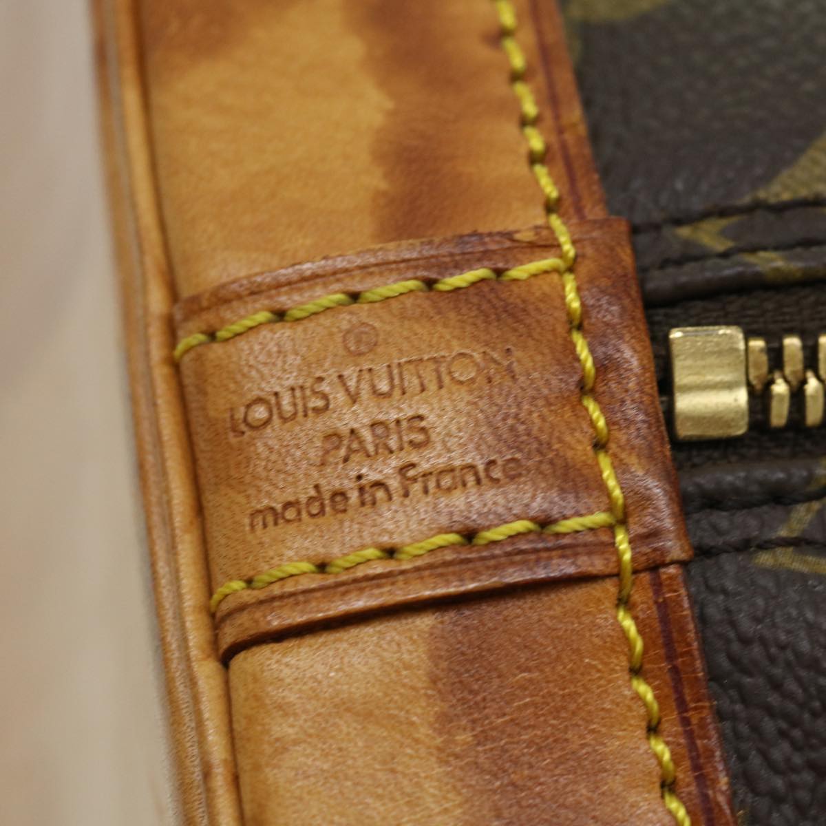 LOUIS VUITTON Monogram Alma Hand Bag M51130 LV tp332