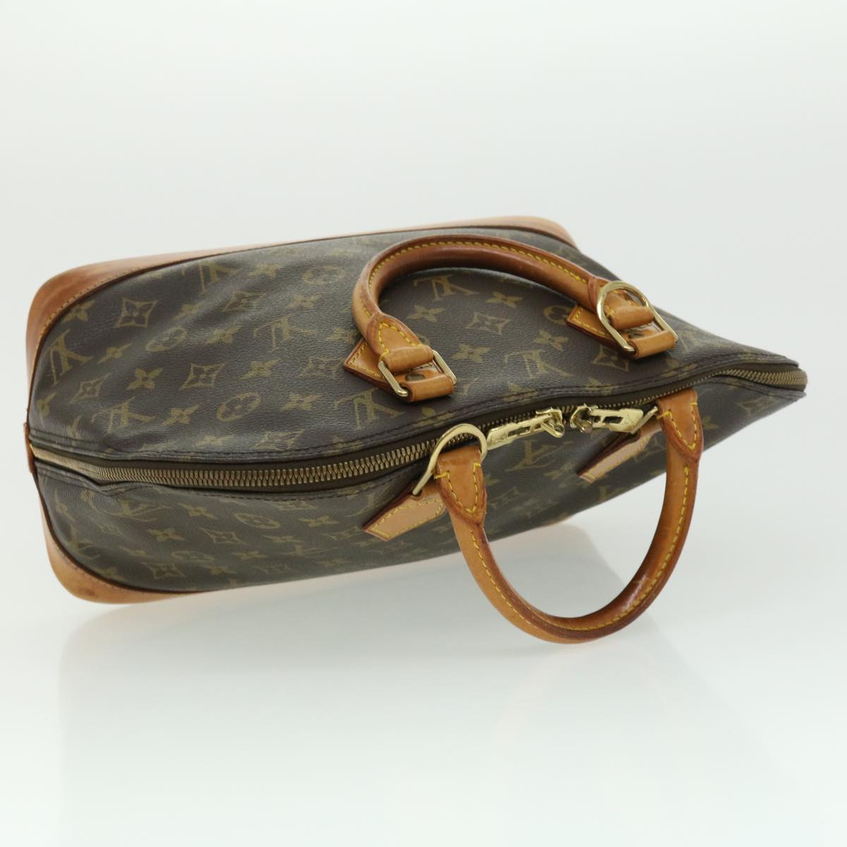 LOUIS VUITTON Monogram Alma Hand Bag M51130 LV tp332