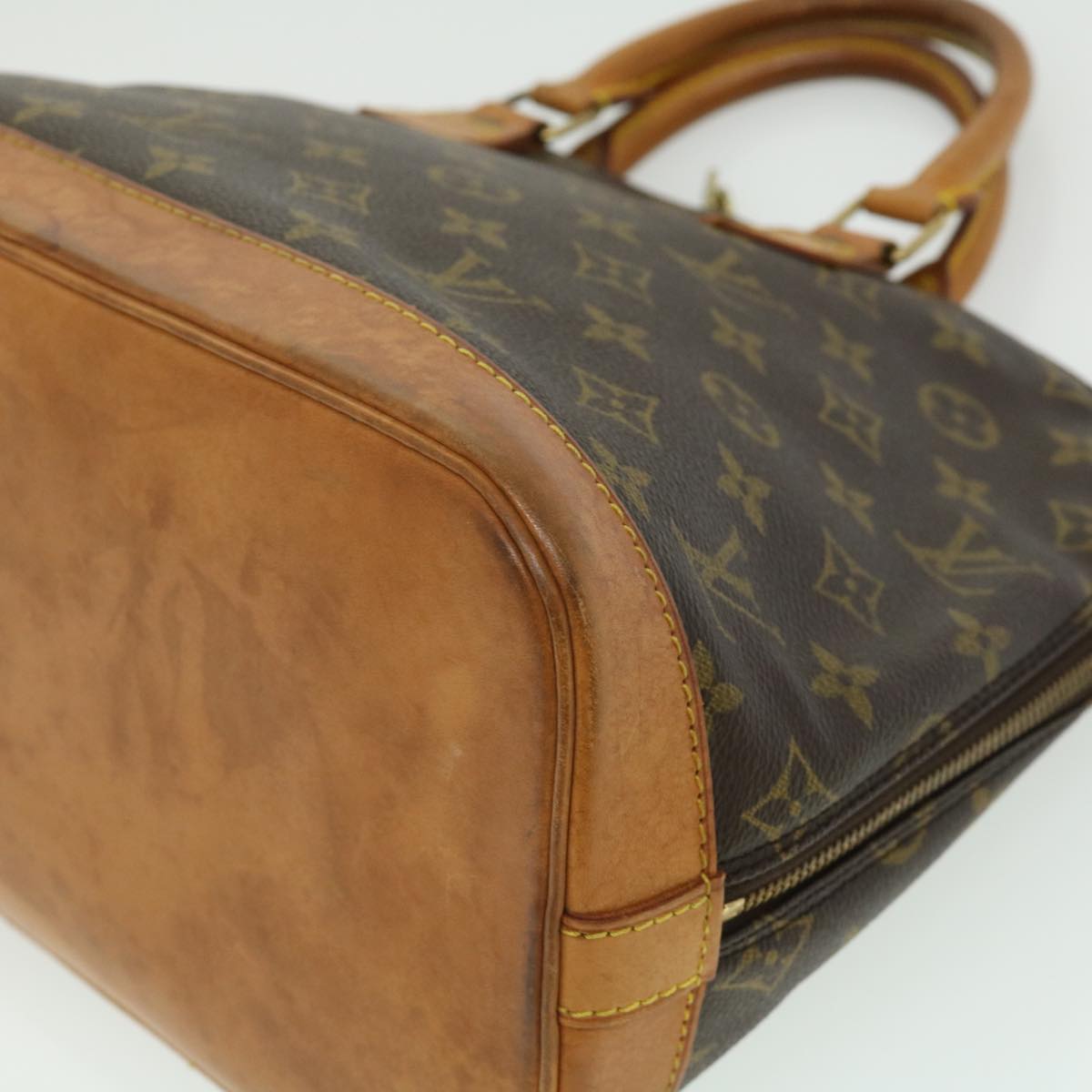 LOUIS VUITTON Monogram Alma Hand Bag M51130 LV tp334