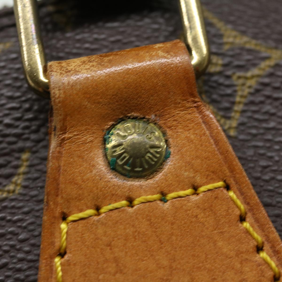 LOUIS VUITTON Monogram Alma Hand Bag M51130 LV tp334