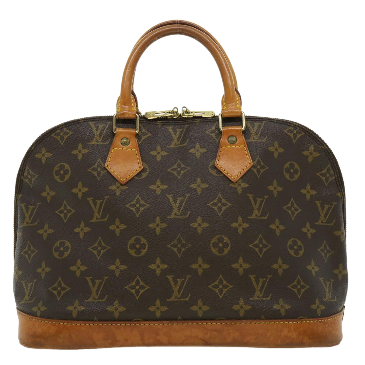LOUIS VUITTON Monogram Alma Hand Bag M51130 LV tp334