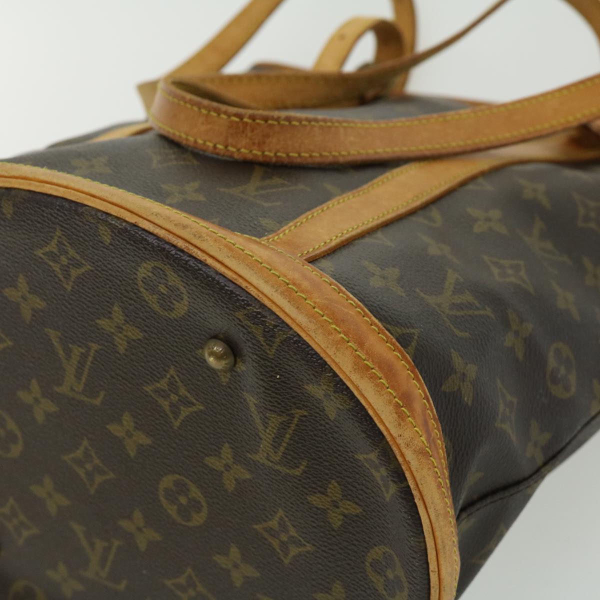 LOUIS VUITTON Monogram Bucket GM Shoulder Bag M42236 LV tp343