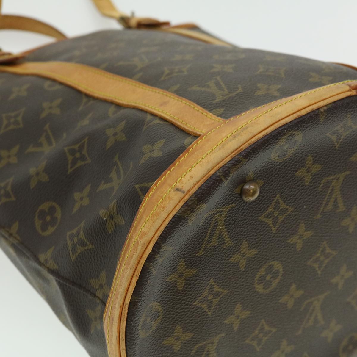 LOUIS VUITTON Monogram Bucket GM Shoulder Bag M42236 LV tp343