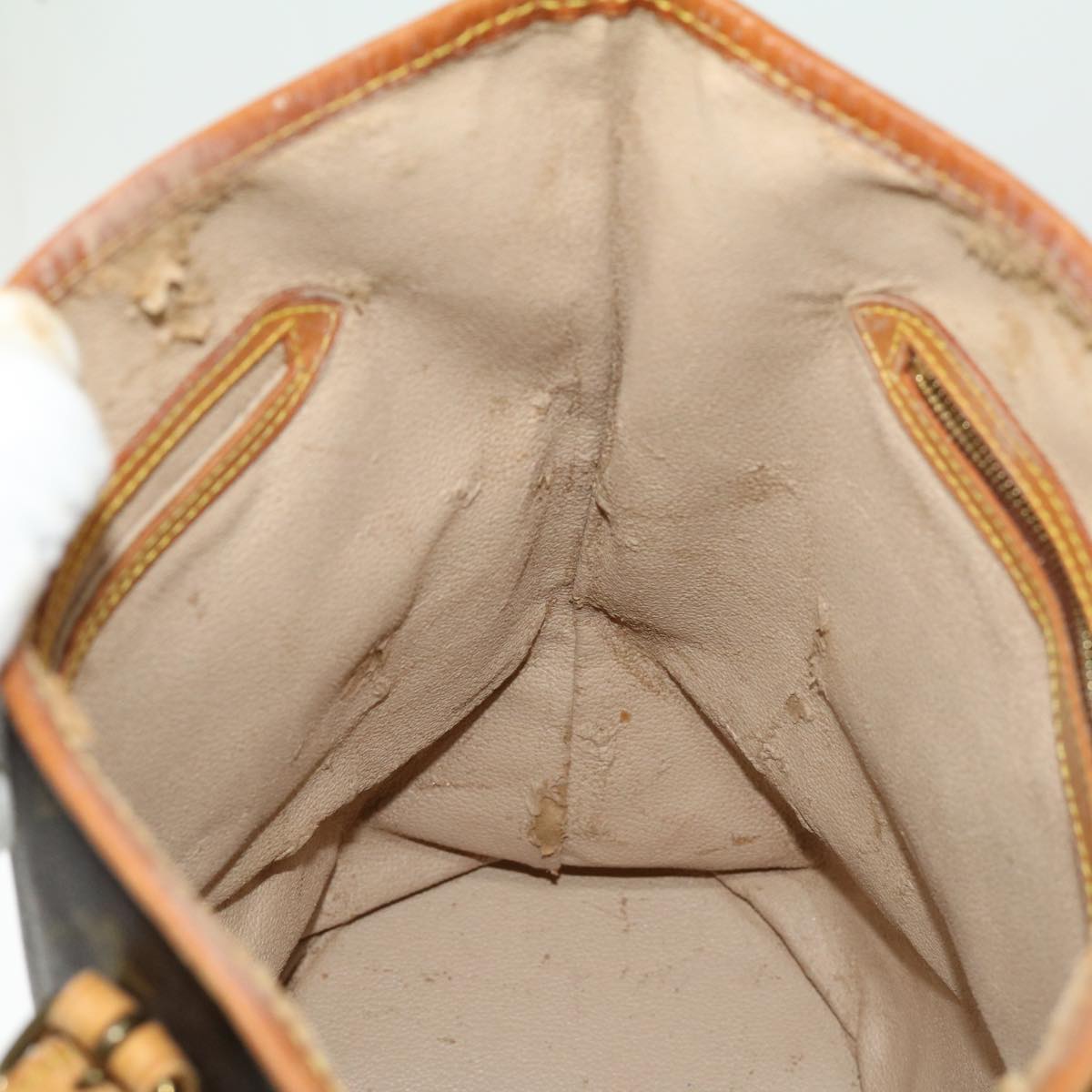 LOUIS VUITTON Monogram Bucket GM Shoulder Bag M42236 LV tp343