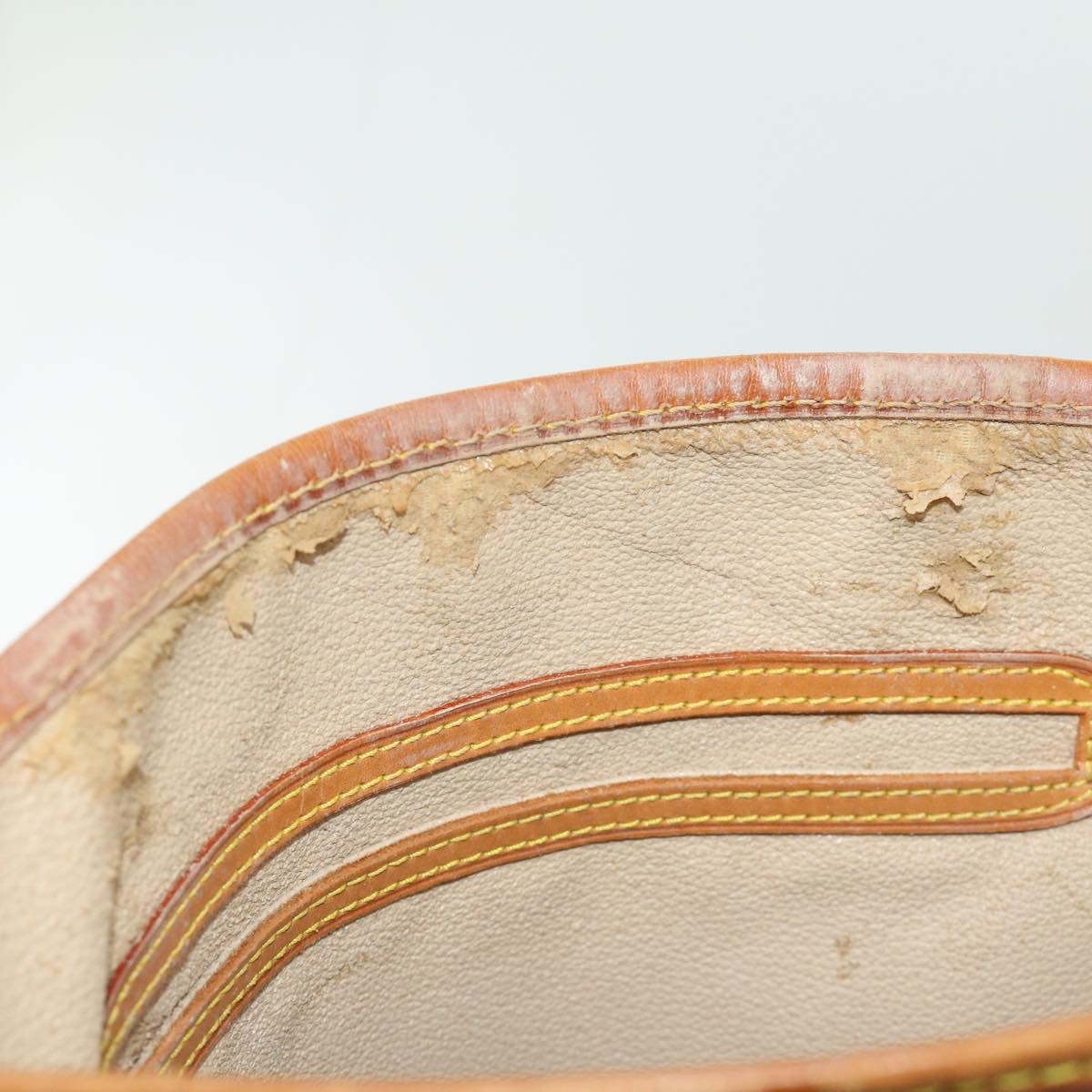 LOUIS VUITTON Monogram Bucket GM Shoulder Bag M42236 LV tp343