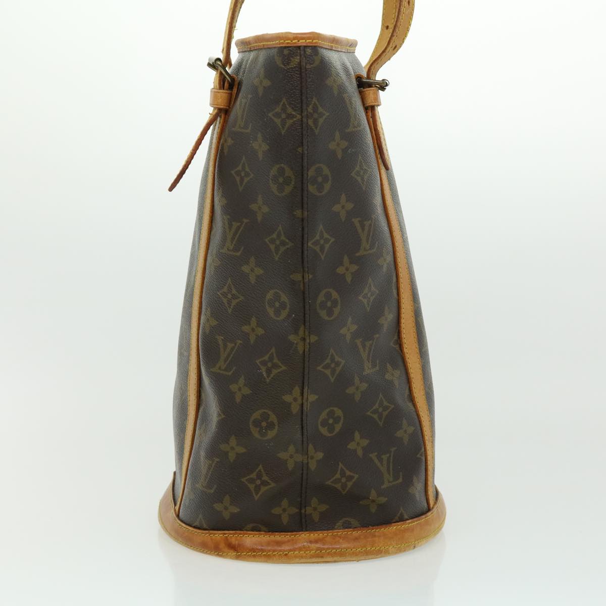 LOUIS VUITTON Monogram Bucket GM Shoulder Bag M42236 LV tp343