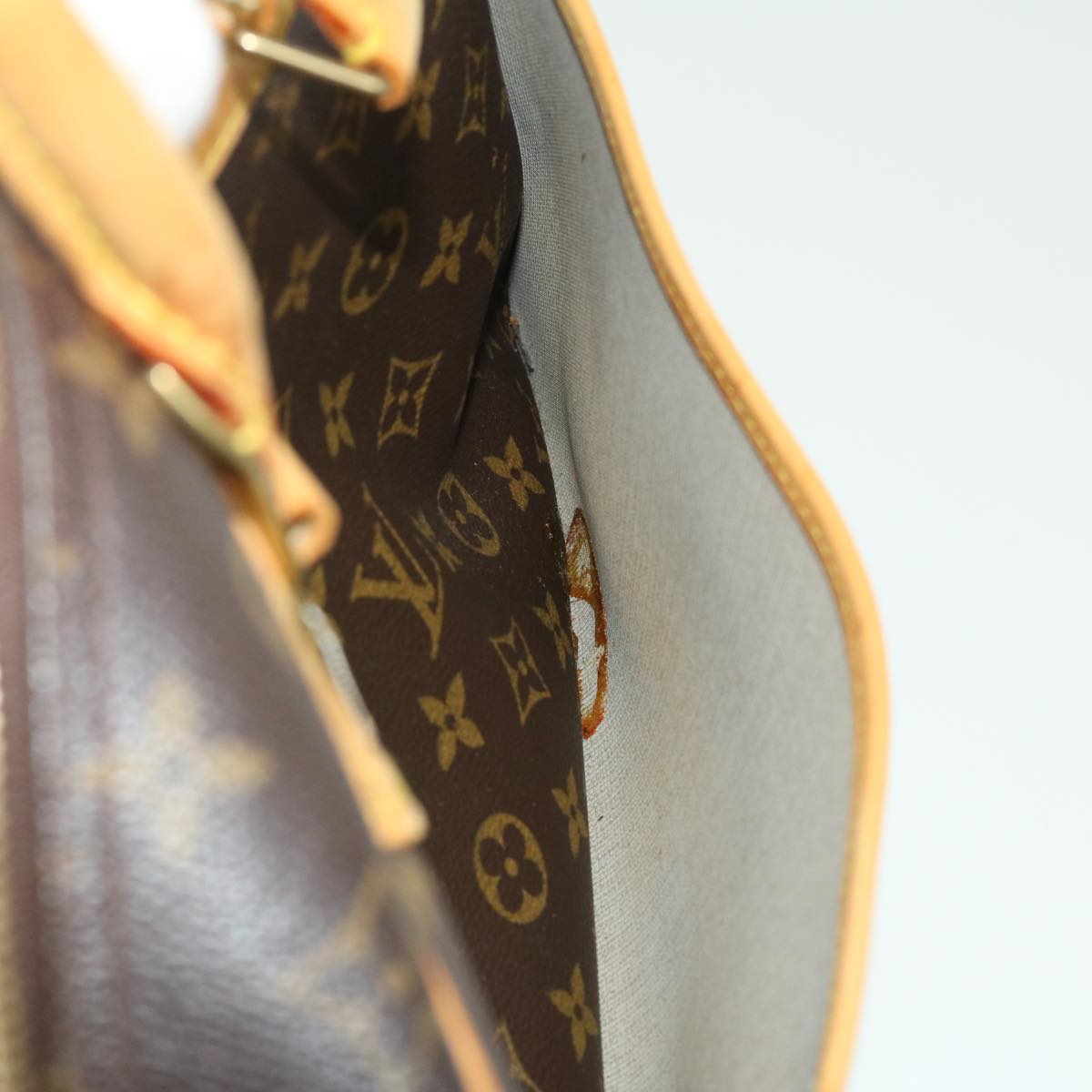LOUIS VUITTON Monogram Deauville Hand Bag M47270 LV tp349