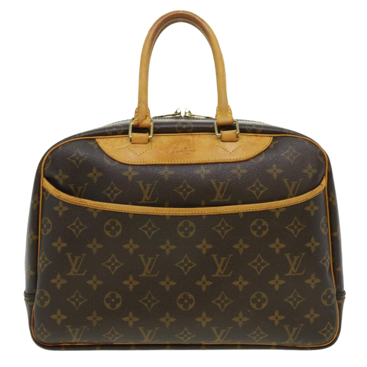 LOUIS VUITTON Monogram Deauville Hand Bag M47270 LV tp349
