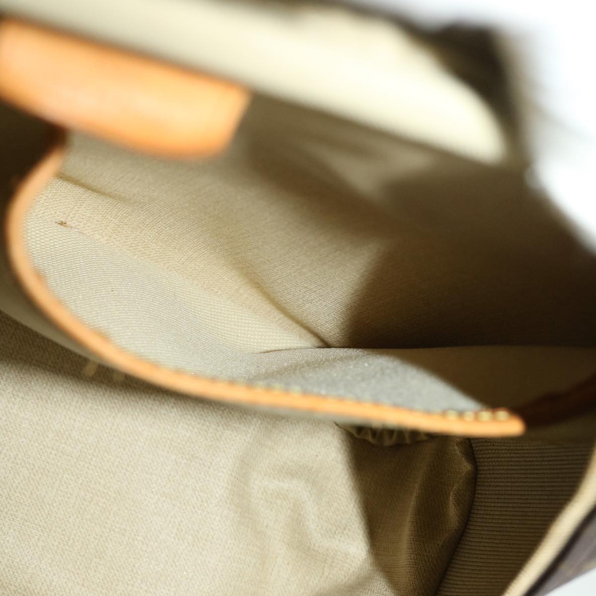 LOUIS VUITTON Monogram Deauville Hand Bag M47270 LV tp349