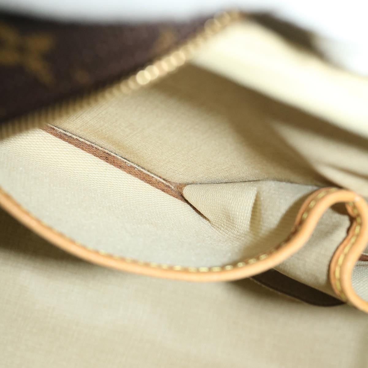LOUIS VUITTON Monogram Deauville Hand Bag M47270 LV tp349