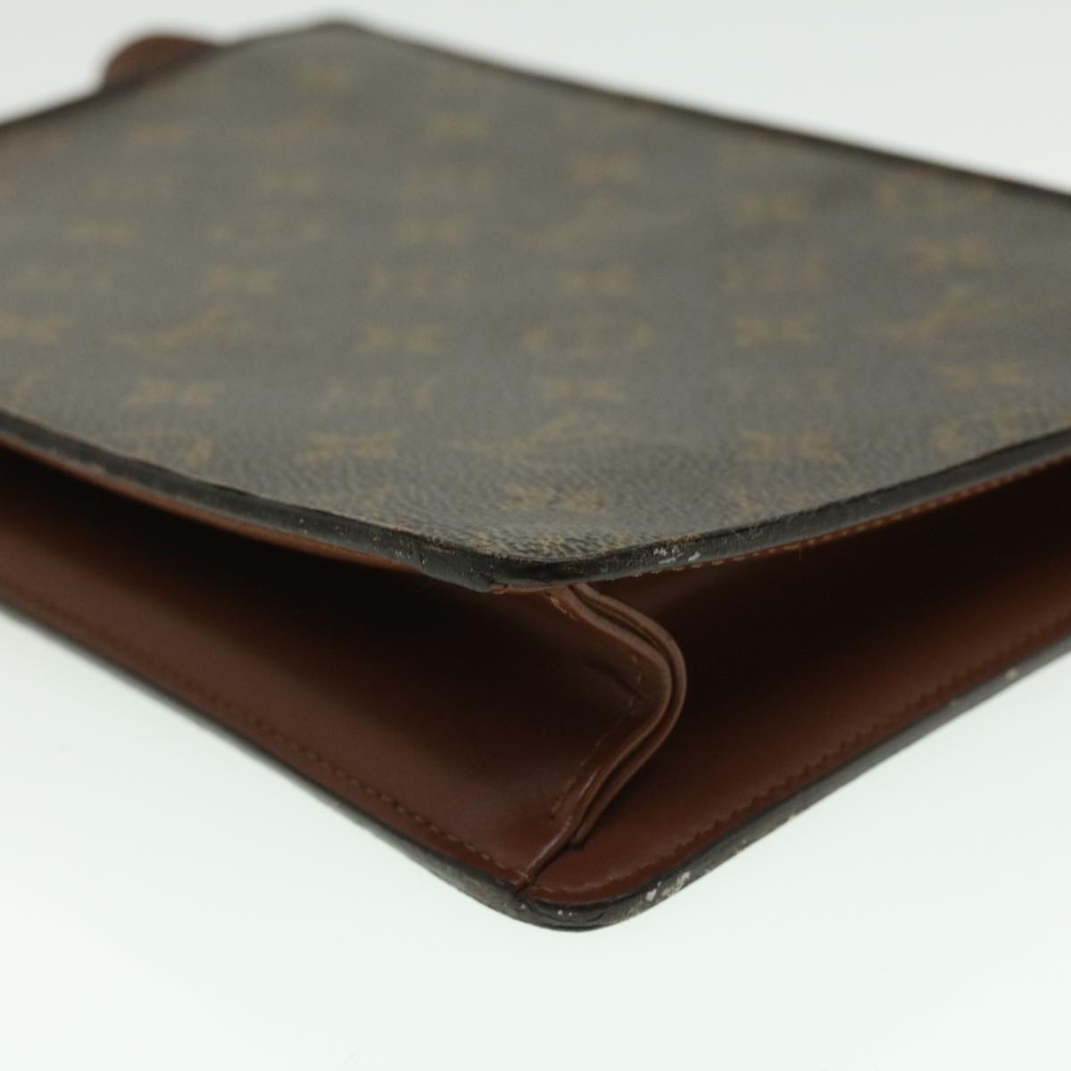 LOUIS VUITTON Monogram Pochette Homme Clutch Bag M51795 LV tp360