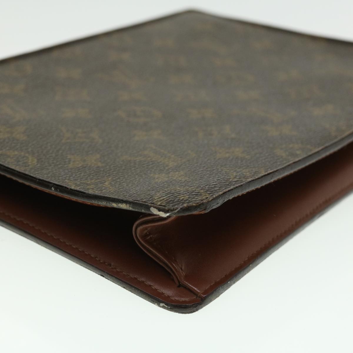 LOUIS VUITTON Monogram Pochette Homme Clutch Bag M51795 LV tp360
