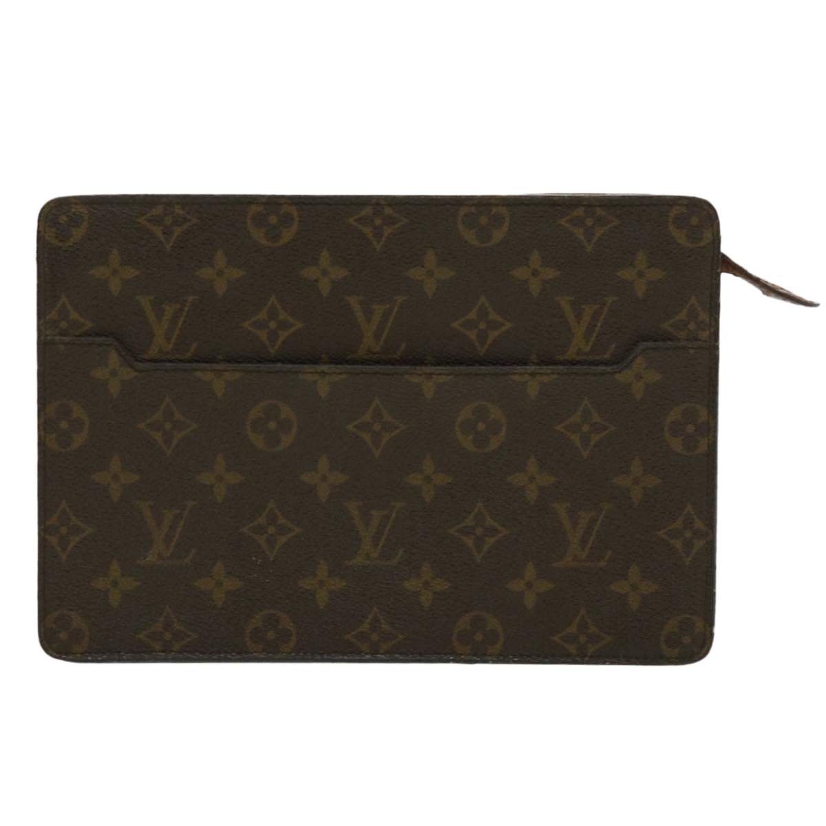 LOUIS VUITTON Monogram Pochette Homme Clutch Bag M51795 LV tp360