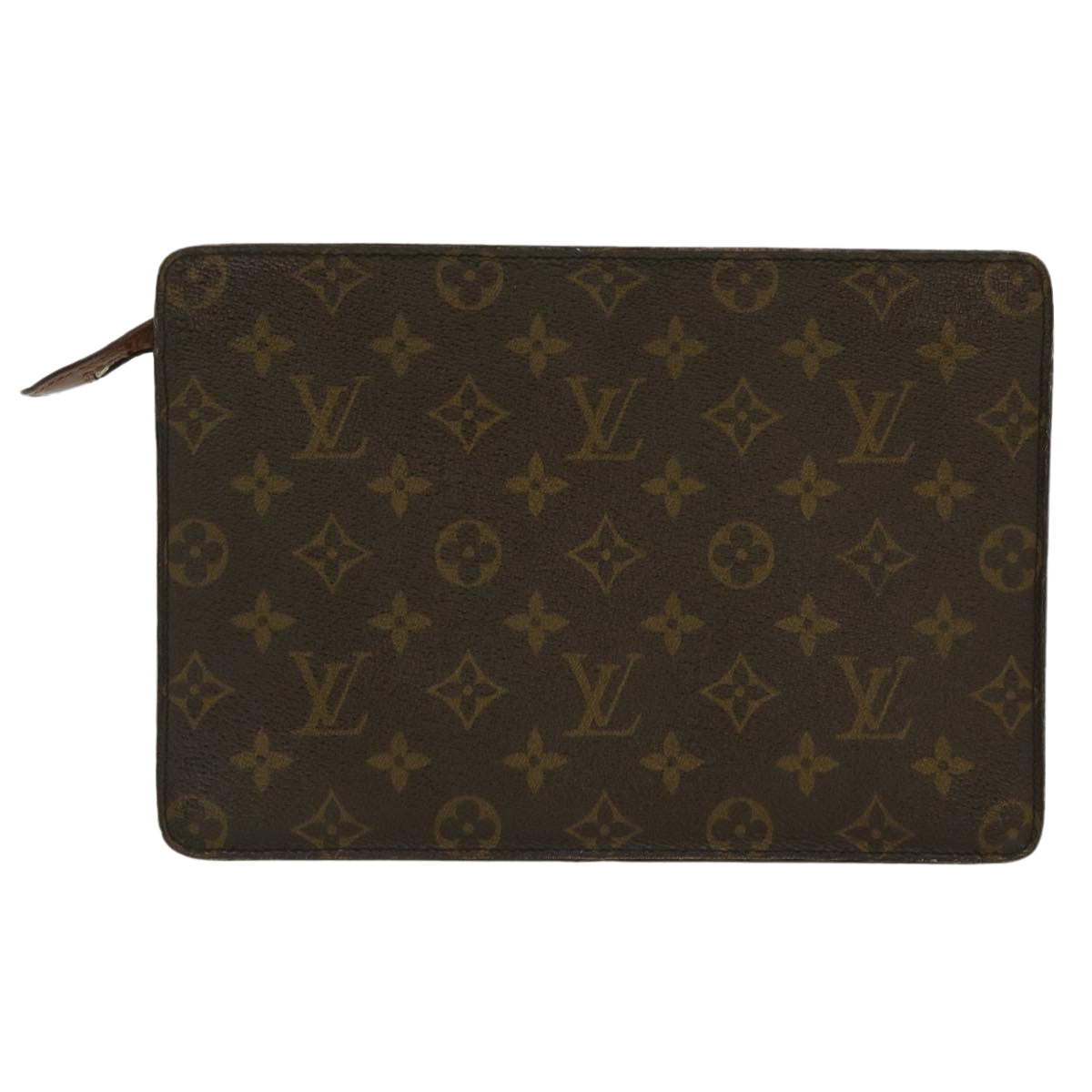 LOUIS VUITTON Monogram Pochette Homme Clutch Bag M51795 LV tp360