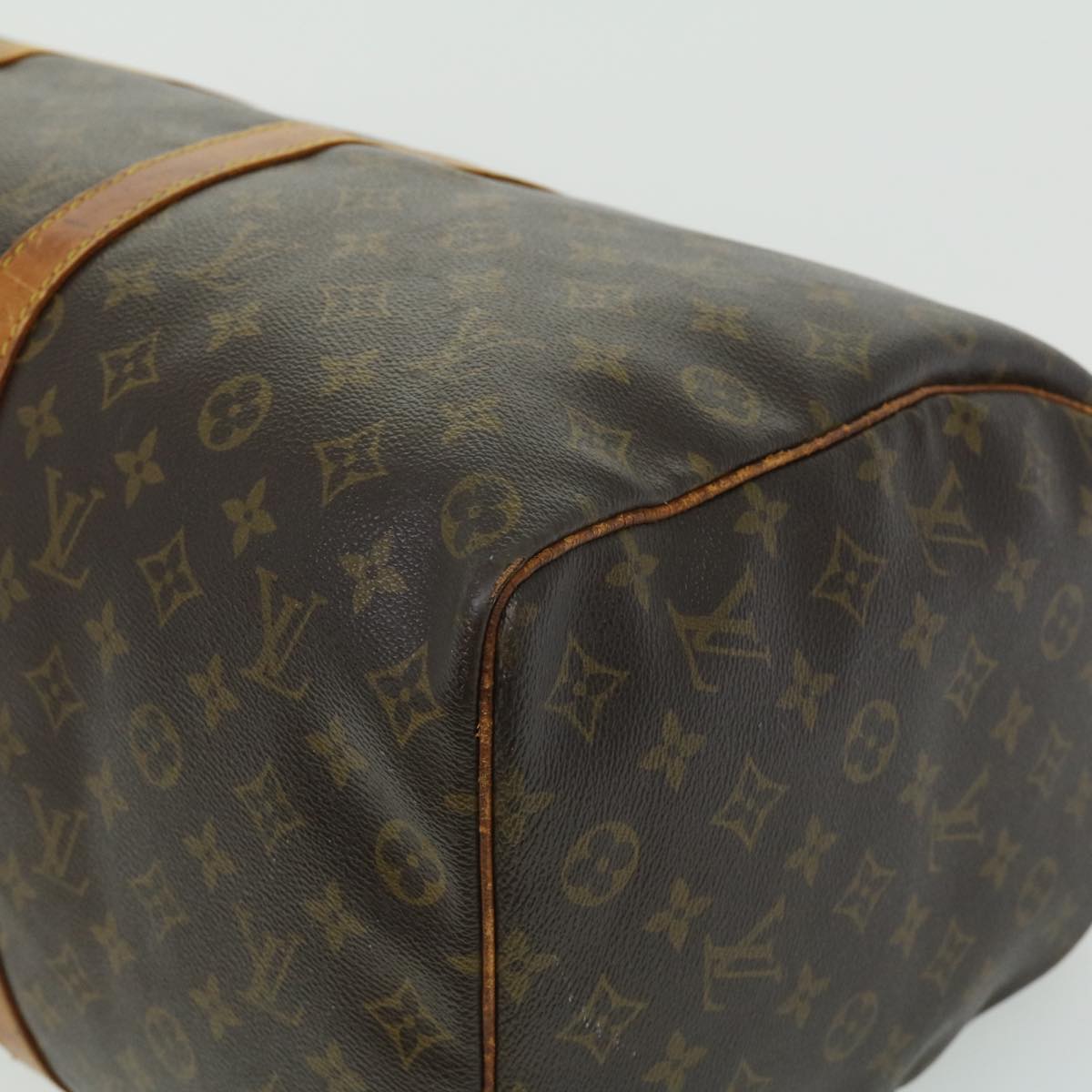 LOUIS VUITTON Monogram Keepall 50 Boston Bag M41426 LV tp369