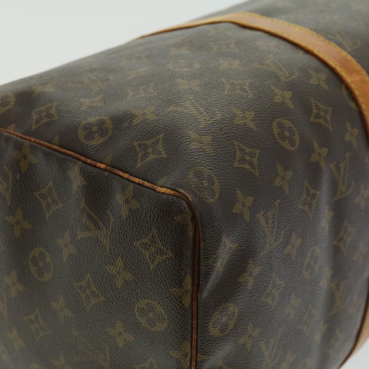 LOUIS VUITTON Monogram Keepall 50 Boston Bag M41426 LV tp369