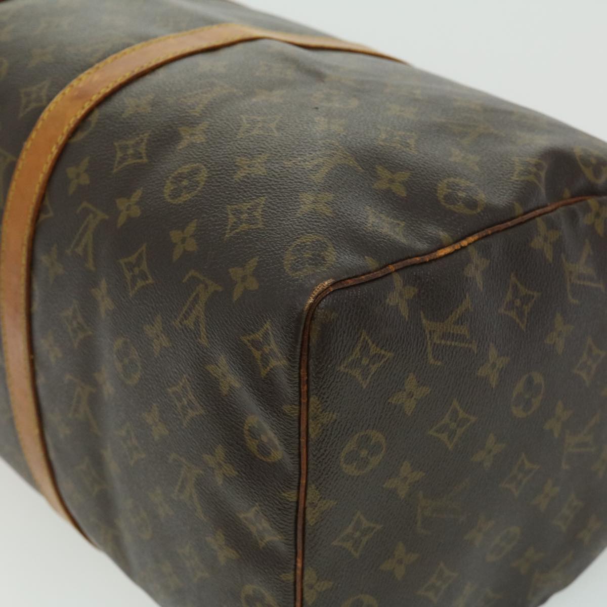 LOUIS VUITTON Monogram Keepall 50 Boston Bag M41426 LV tp369