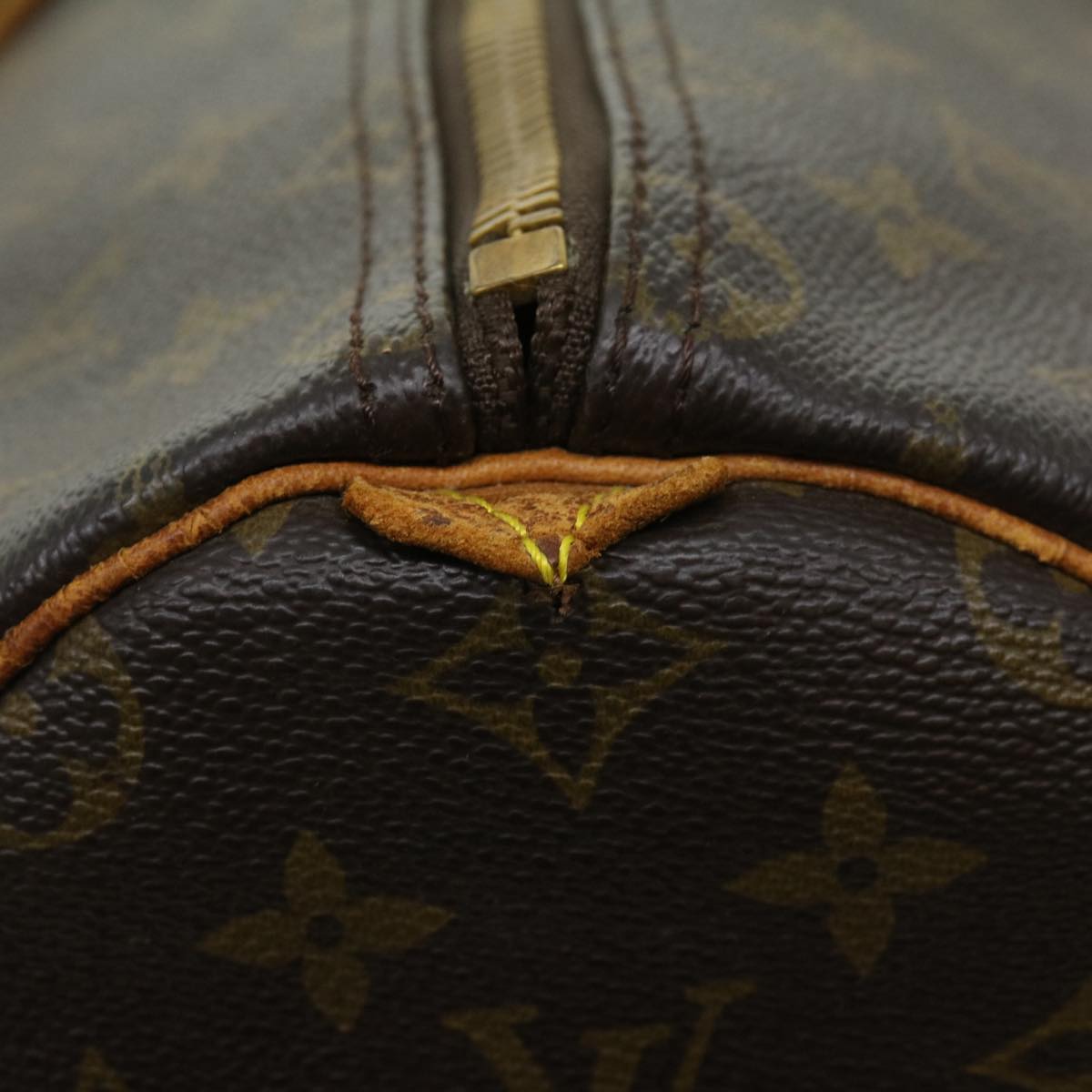 LOUIS VUITTON Monogram Keepall 50 Boston Bag M41426 LV tp369