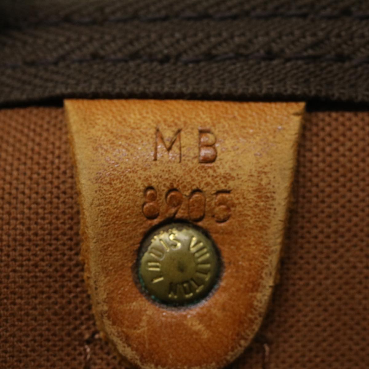 LOUIS VUITTON Monogram Keepall 50 Boston Bag M41426 LV tp369